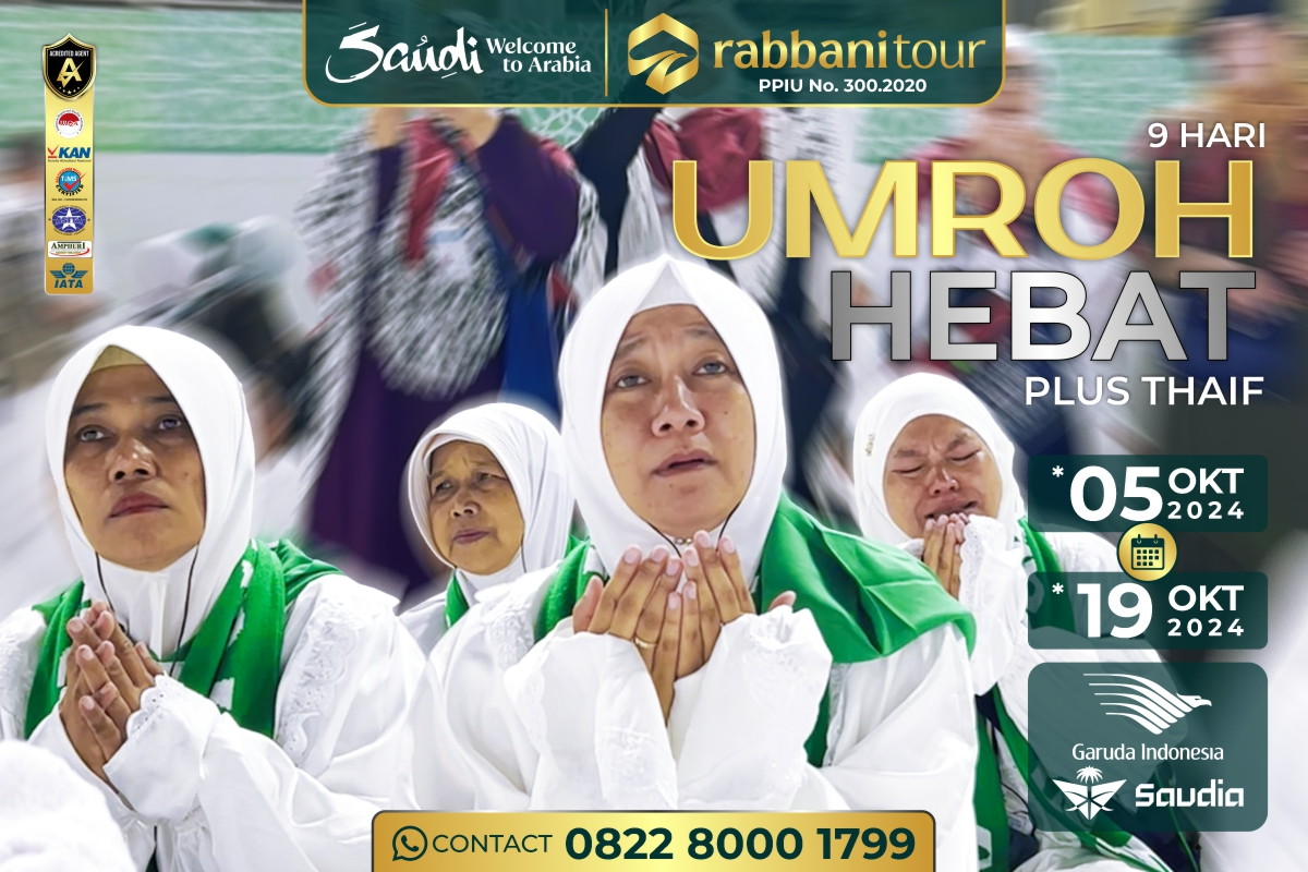 umroh oktober, umroh hebat