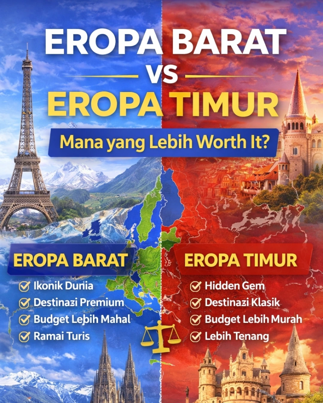 perbandingan eropa barat vs eropa timur