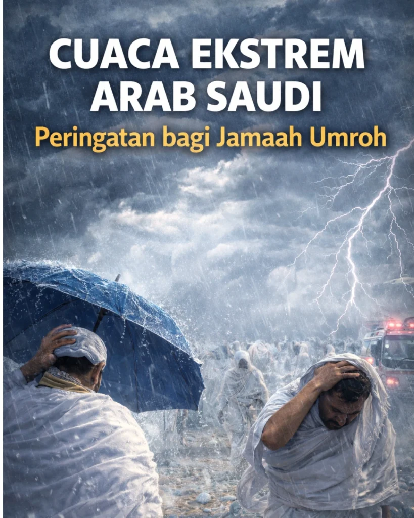 Cuaca ekstrem arab saudi