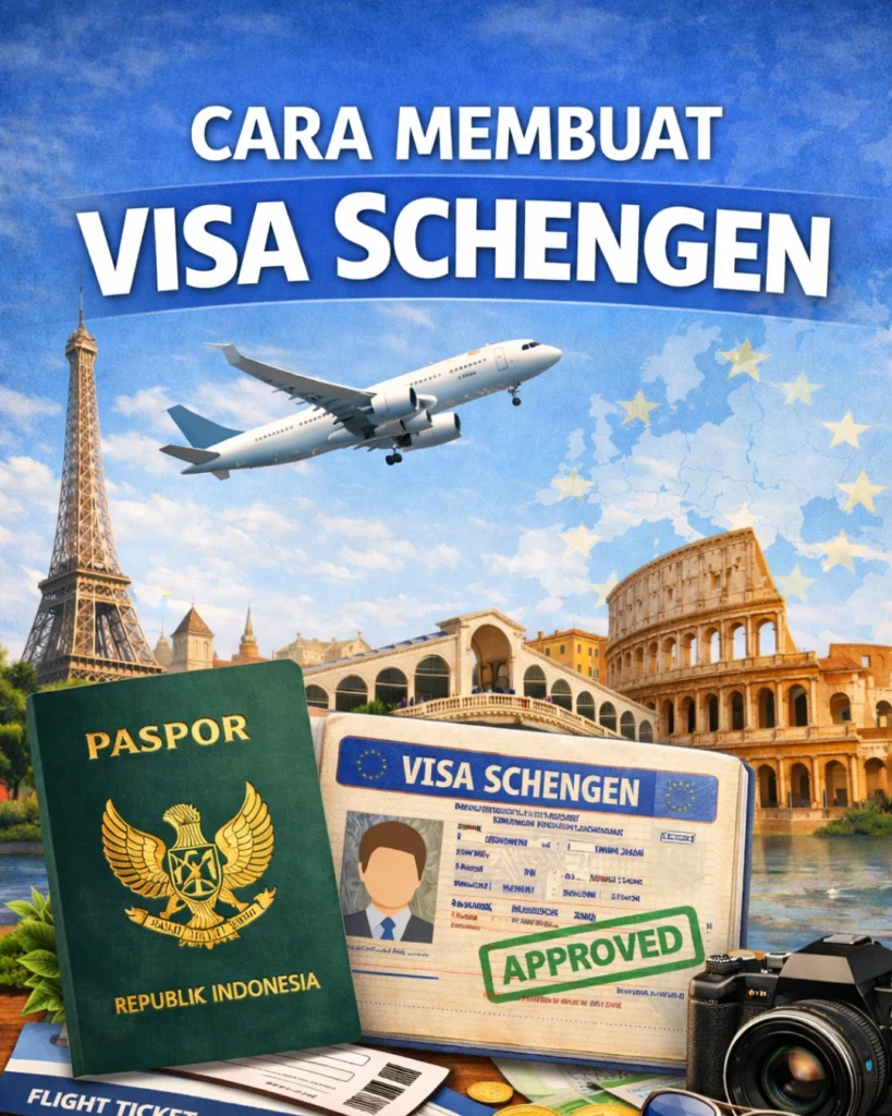 tips membuat visa schengen