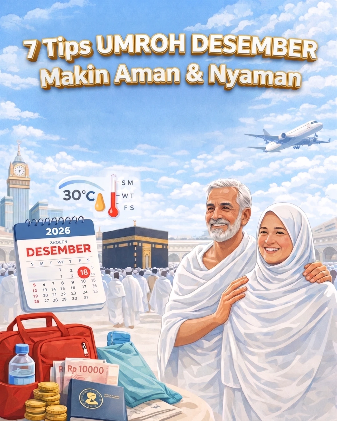 7 tips umroh desember